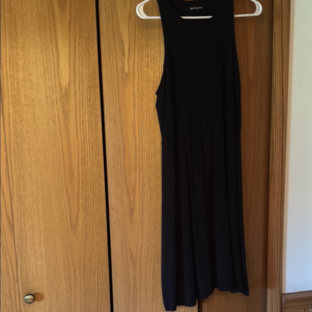 Elegant Black Sleeveless Dress